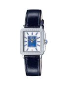 Montre Padova Gemstone Femme Quartz en Cuir, Diamants 0.0116 ct & Pierres Précieuses bleue