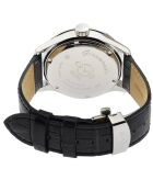 Montre Giromondo Homme Quartz en Cuir noire