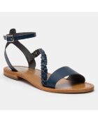 Sandales Belgrade  bleu marine
