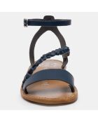 Sandales Belgrade  bleu marine