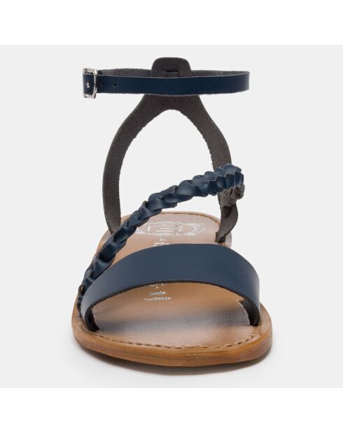 Sandales Belgrade  bleu marine