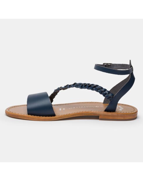 Sandales Belgrade  bleu marine