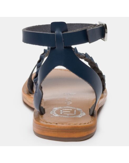 Sandales Belgrade  bleu marine