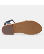 Sandales Belgrade  bleu marine