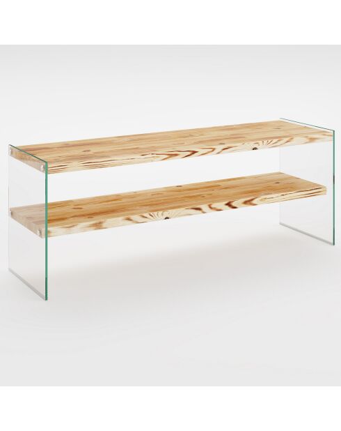 Meuble TV Niagara chêne - 120x45x35 cm