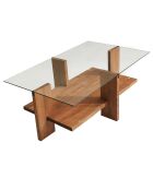 Table basse Babylon bois - 105x40x60 cm