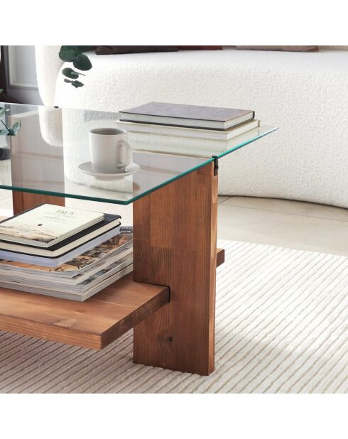 Couchtisch aus Babylonholz - 105x40x60 cm