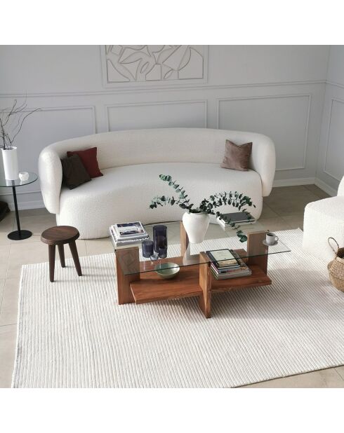 Couchtisch aus Babylonholz - 105x40x60 cm