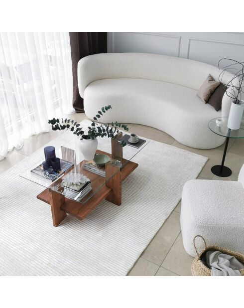 Couchtisch aus Babylonholz - 105x40x60 cm