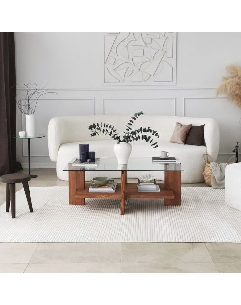 Couchtisch aus Babylonholz - 105x40x60 cm