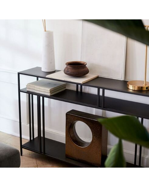 Console Venedik noire - 110x78x30 cm