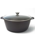 Mijoteuse haavec couvercle à induction noire - d.36 cm