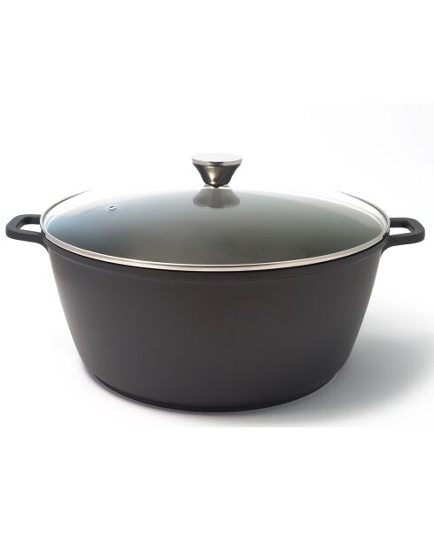 Mijoteuse haavec couvercle à induction noire - d.36 cm