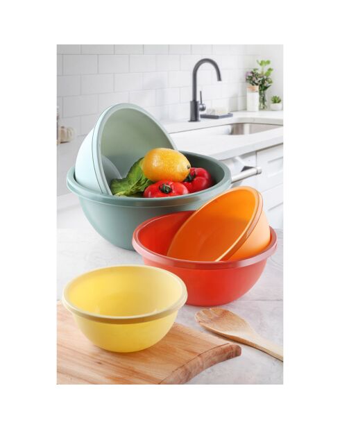 Ensemble de boîtes de rangement 5 pièces anthracite