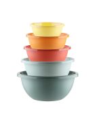 Ensemble de boîtes de rangement 5 pièces multicolore