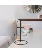 Organisateur de bijoux noir - D.15x27 cm