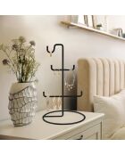 Organisateur de bijoux noir - D.15x27 cm