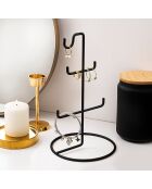 Organisateur de bijoux noir - D.15x27 cm