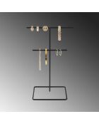 Organisateur de bijoux noir - D.15x30 cm