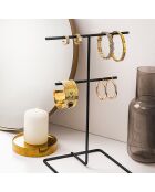 Organisateur de bijoux noir - D.15x30 cm