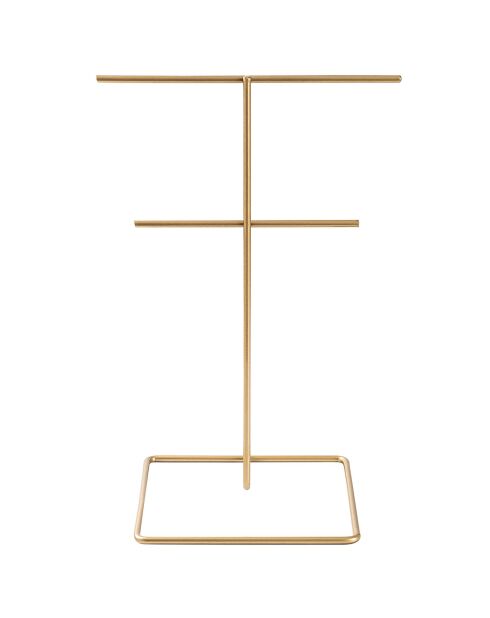 Organisateur de bijoux doré - D.15x30 cm