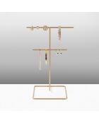 Organisateur de bijoux doré - D.15x30 cm