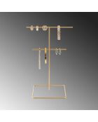 Organisateur de bijoux doré - D.15x30 cm