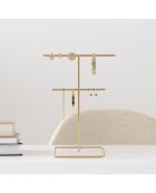 Organisateur de bijoux doré - D.15x30 cm