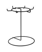 Organisateur de bijoux noir - D.22x28 cm