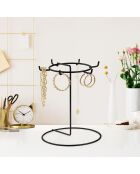 Organisateur de bijoux noir - D.22x28 cm