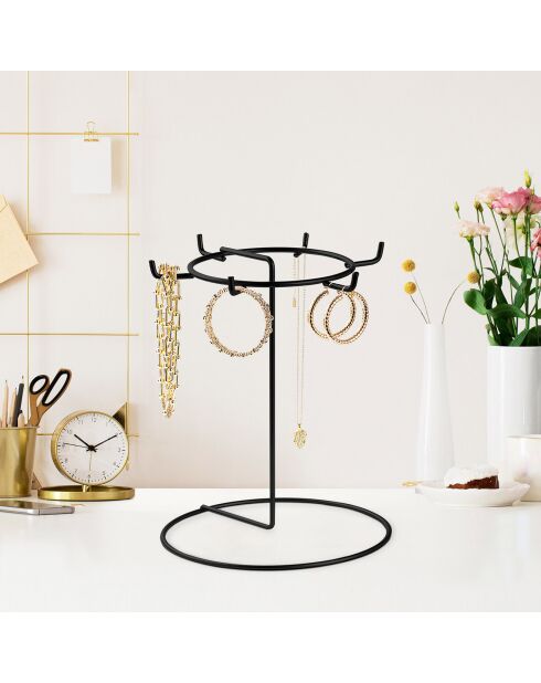 Organisateur de bijoux noir - D.22x28 cm