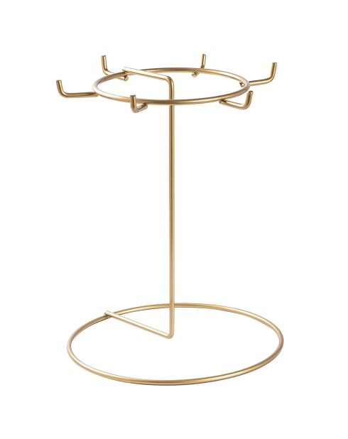 Organisateur de bijoux doré - D.22x28 cm