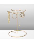 Organisateur de bijoux doré - D.22x28 cm