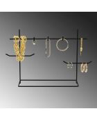 Organisateur de bijoux noir - 31x29x13 cm