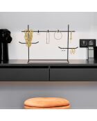 Organisateur de bijoux noir - 31x29x13 cm