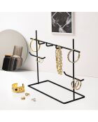 Organisateur de bijoux noir - 31x29x13 cm