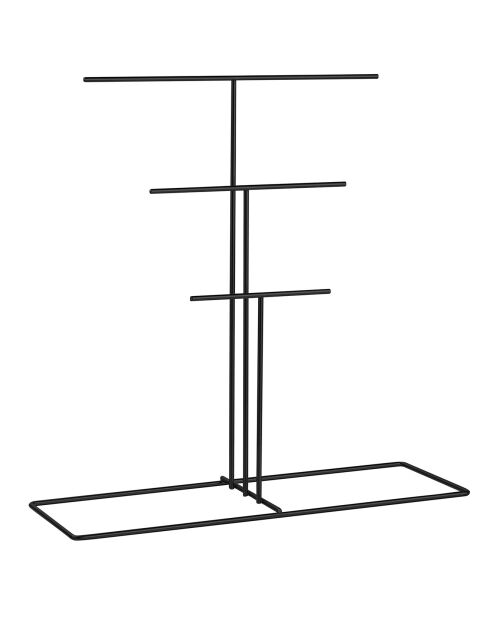 Organisateur de bijoux noir - 40x41x15 cm