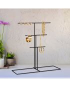 Organisateur de bijoux noir - 40x41x15 cm