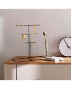 Organisateur de bijoux noir - 40x41x15 cm