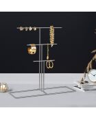 Organizer per gioielli cromato - 40x41x15 cm