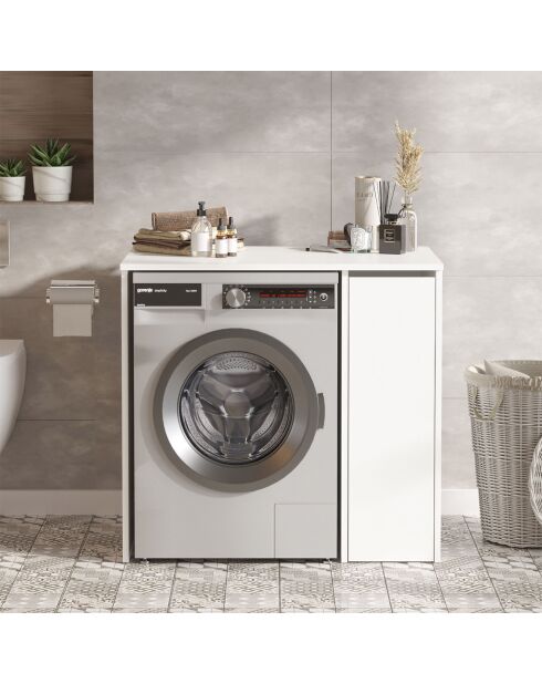 Armoire de toilette blanche - 93.5x88.3x60 cm