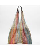 Sac Hobo bleu ocean - 47x65x11 cm