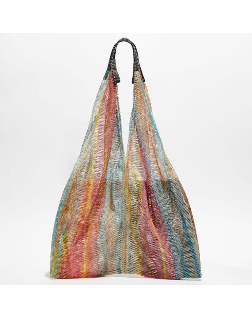 Sac Hobo bleu ocean - 47x65x11 cm