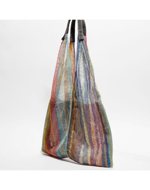 Sac Hobo bleu ocean - 47x65x11 cm