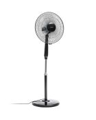 Ventilateur sur Pied avec Télécommande Airstreem Noir 45 W noir