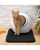 Tapis de litière pour chat Clikatt noir