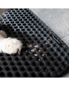 Tapis de litière pour chat Clikatt noir