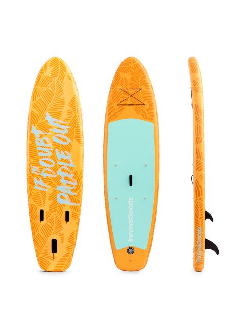 Planche de Paddle Surf Gonflable 2 en 1 avec Siège et Accessoires Siros 10'5320 cm orange/vert/noir