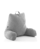 Coussin de lecture avec accoudoirs Huglow gris