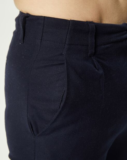 Pantalon Diren bleu marine